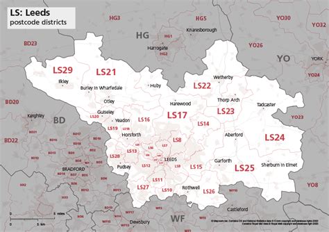 Map of LS20 8BW postcode .